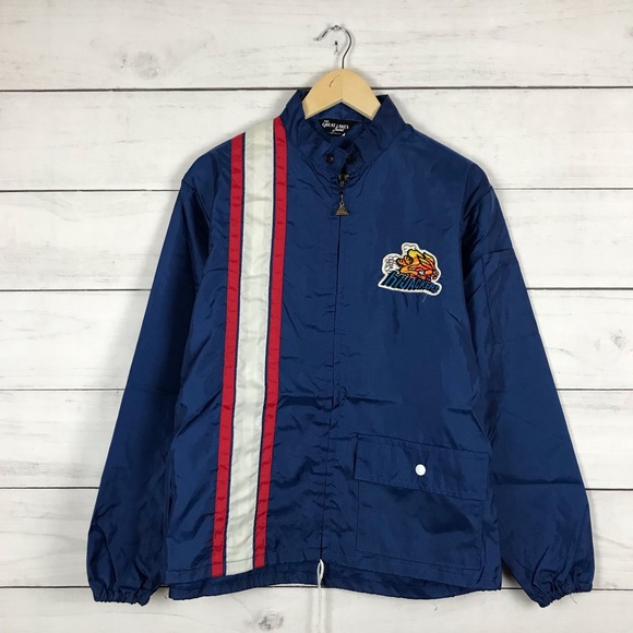 Vintage Jackets & Blazers - Vintage 1970s Hijackers Gabriel Shocks Racing Windbreaker Jacket